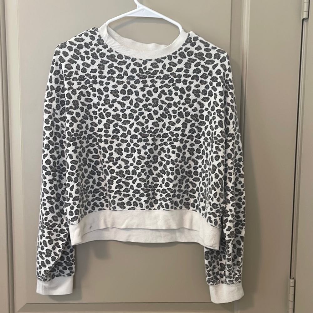 Leopard Print Long-Sleeve Tee